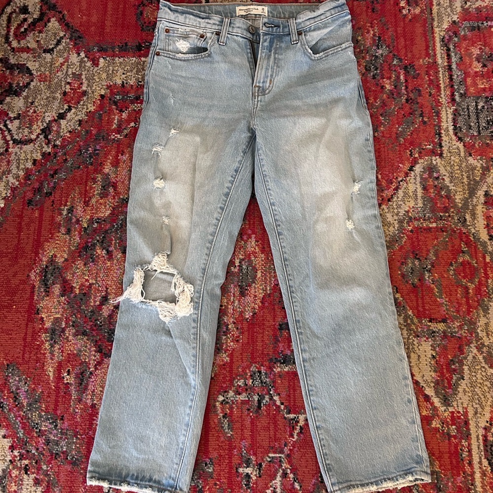 Abercrombie & Fitch The Boyfriend Mid Rise 26/2r